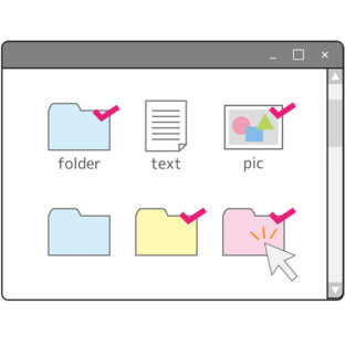 くじらや通信 No.093 ファイル選択を1つずつやっていませんか？便利な方法あります♪