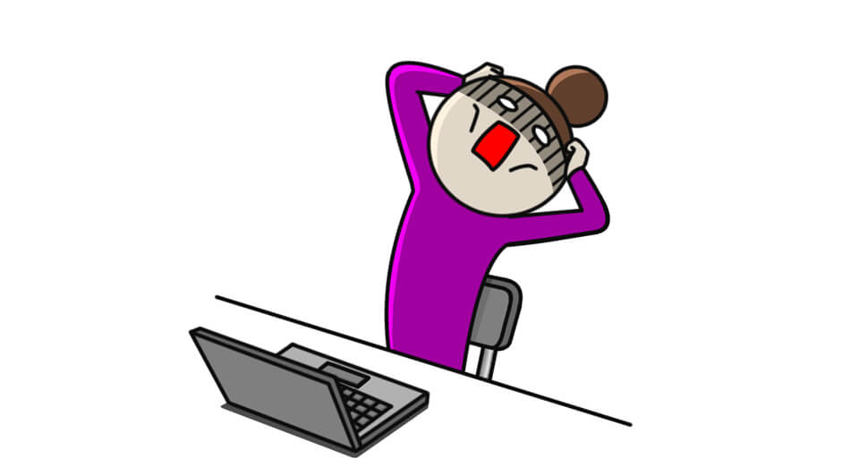 がっかりする人