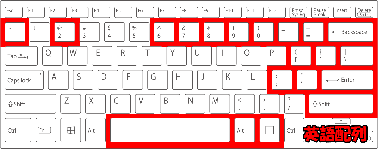 パソコン初心者必見！キーボード配列の日本語と英語の違いとは