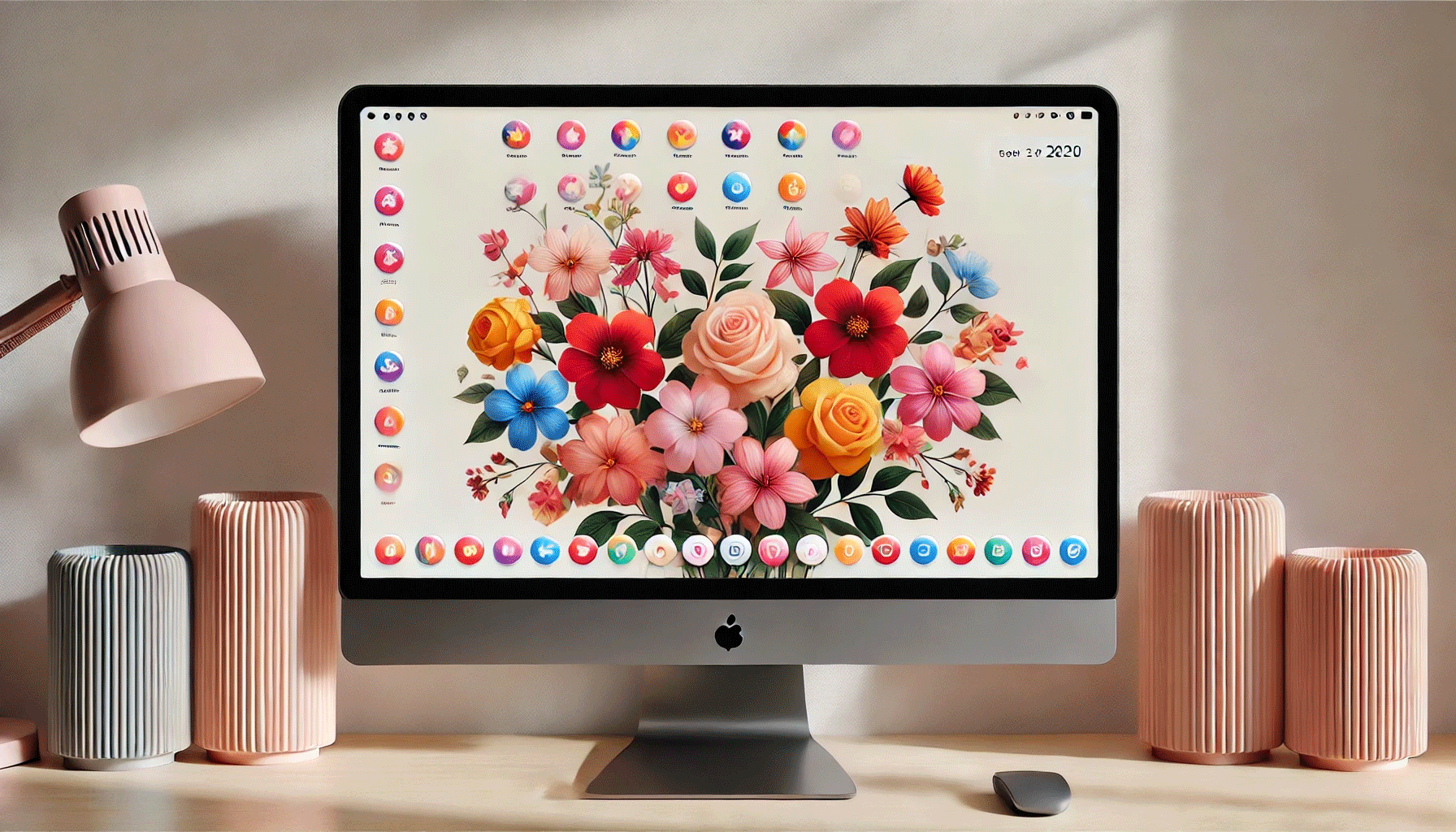 おしゃれなデスクトップイメージ
