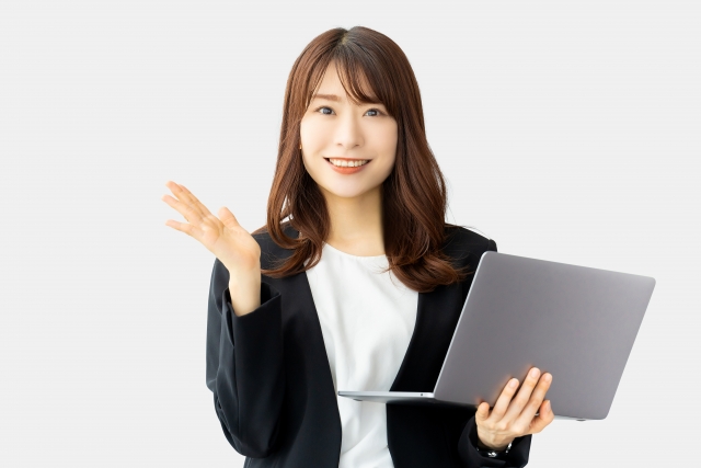 Web会議で使うノートパソコン