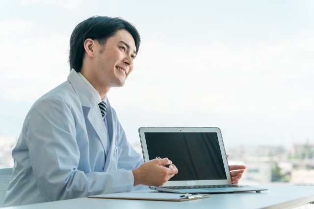 病院で中古パソコンをご利用中