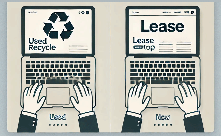リサイクルPCvsリースPC