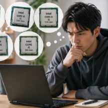 中古パソコンのCPUは何世代以降を選べばいい？