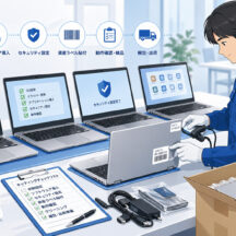 法人向け中古パソコンのキッティングサービスとは？