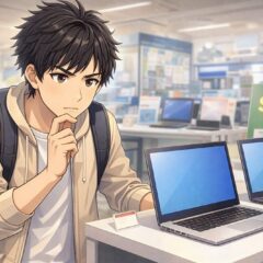 大学生が中古パソコンを買うとき何を選べばいい？